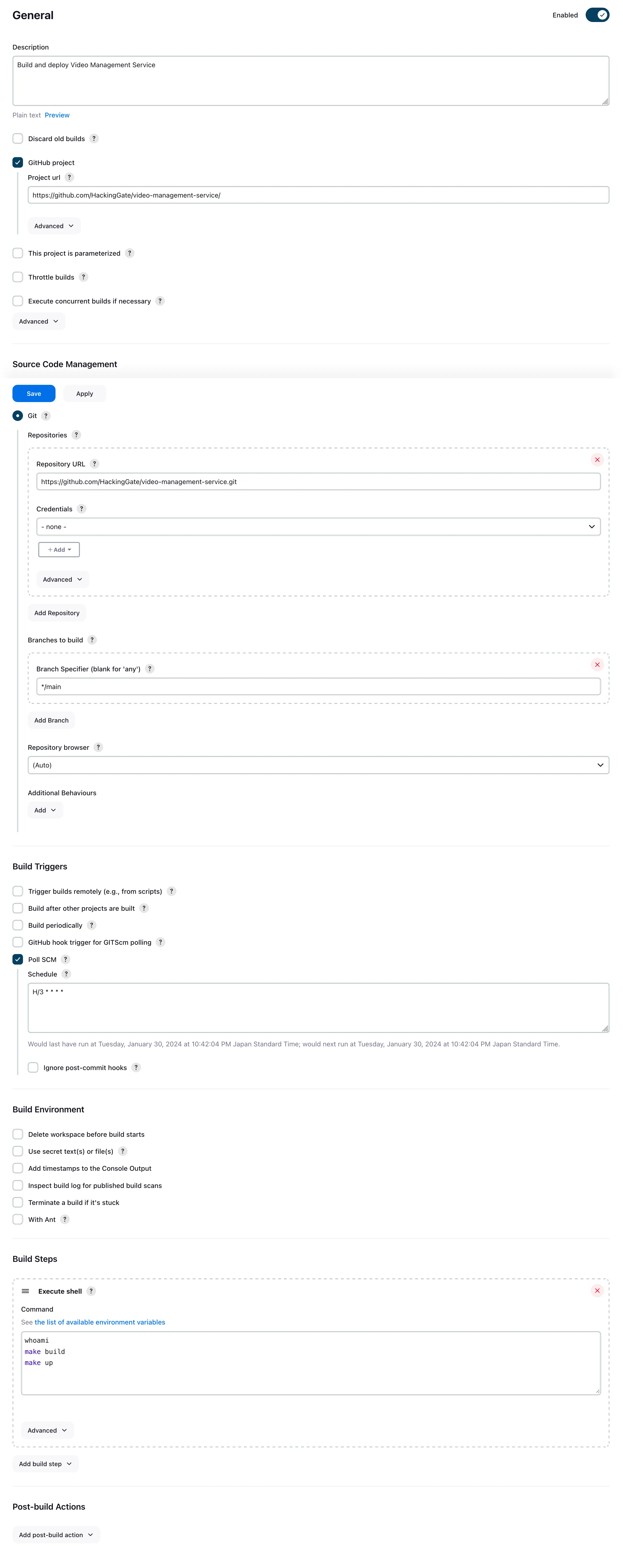 Jenkins-Job-Configuration
